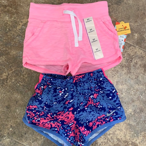 Nike and Cat and Jack size 2T girls shorts - Picture 2 of 7